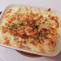 kumikatsu's cooksnap of when they made 食パンの耳で★パングラタン！！.