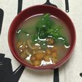おはなすき's cooksnap of when they made 【減塩】ほうれん草となめこの味噌汁.