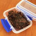 やまのこぐちゃん's cooksnap of when they made 梅干し消費に！おばあちゃんの梅ごのみ.