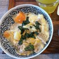 なびあ's cooksnap of when they made 簡単リメイク♪　肉じゃが丼.