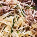 クック4J2FJV☆'s cooksnap of when they made 豚こまもやしのちょいピリ炒め.