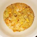 あいこうまま's cooksnap of when they made 失敗しないパラパラ海老チャーハン.