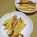 ねこのおかあさん☆'s cooksnap of when they made さつまいも揚げスティック.