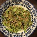 クックR2VTSK☆'s cooksnap of when they made 常備菜に…かぶの葉としらすの炒め煮！.
