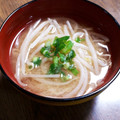 もふもふクロさん's cooksnap of when they made ずぼら母さんの大好き♡もやしの味噌汁.