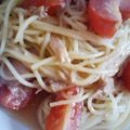 レイ☆レイ's cooksnap of when they made 我が家の絶品☆トマトとツナの冷製パスタ.