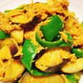 ふわりんぽよりん♪'s cooksnap of when they made なすとピーマンのツナ炒めカレー風味.