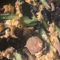 クケリ's cooksnap of when they made きくらげとキュウリとエビと卵の簡単塩炒め.