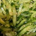 H♡S's cooksnap of when they made 【農家のレシピ】きゅうりのナムル.