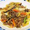 ととろ＆めい's cooksnap of when they made 牛肉と野菜のチャプチェ風炒め.