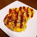 麻's cooksnap of when they made ズッキーニのチーズオムレツ.