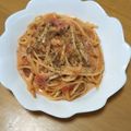 たちんぺ's cooksnap of when they made 牛乳で☆ベーコンのトマトクリームパスタ.