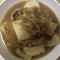 かおり♡♡♡'s cooksnap of when they made 定番美味しく～ ♡豚こまで肉豆腐♡.