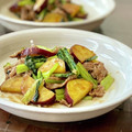 クック3539PY☆'s cooksnap of when they made 牛肉とさつまいものオイスター炒め.