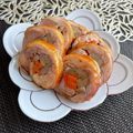 みほの☆'s cooksnap of when they made 簡単お弁当やお節♬彩チキンロール照焼生姜.
