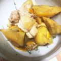 りょーこ0520's cooksnap of when they made さつま芋と鳥もも肉のミカンの皮煮.