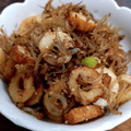 こうのとりヒロシ's cooksnap of when they made 簡単＊オクラとちくわとちりめんじゃこ.
