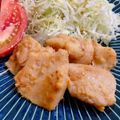 なおぽんさま's cooksnap of when they made 冷凍ＯＫ♪鶏ムネ肉の味噌漬け焼き.