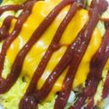 くりすたるけいこ's cooksnap of when they made チーズ入り！とろとろ卵で玄米オムライス.