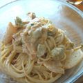 ♡みゆmama♡'s cooksnap of when they made キムマヨ冷製パスタ.