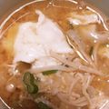 こずっぺ's cooksnap of when they made もやしと玉ねぎと大根と豆腐のお味噌汁.