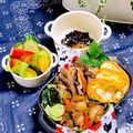 ルぴあ's cooksnap of when they made レンチン♪小松菜 胡麻×ゴマ×塩昆布和え.
