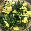 アレグリアス's cooksnap of when they made ふんわり美味しい！ほうれん草とたまご炒め.