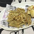 おはなすき's cooksnap of when they made ぱりぱりっ！極細ごぼうの天ぷら.