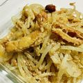 陸ケミ's cooksnap of when they made 【レシピ動画】油揚げともやしのごま和え♪.