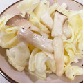 なーなちゃん's cooksnap of when they made きのことキャベツのレモンソース和え.