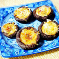 ふうはっちゃん's cooksnap of when they made しいたけの簡単チーズ焼き.