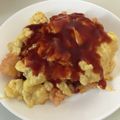 karingo425's cooksnap of when they made 簡単ふわふわオムライス+デミグラスソース.