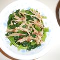 白いぐれーぷ's cooksnap of when they made 美味しいなめたけ♪青菜で和えて❀.
