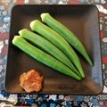 ☆hikonyan☆'s cooksnap of when they made ＊オクラの下処理&茹で方＊.