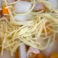 blueberry4's cooksnap of when they made ソーセージとかぶの白だしショートパスタ.