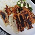 2児ママみきてぃ's cooksnap of when they made 冷凍餃子にごま油とタバスコがけ.