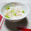 ぱふ's cooksnap of when they made ぱぱっと彩りご飯！　冷凍ご飯で枝豆めし.