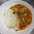 ままナポリ's cooksnap of when they made ひき肉と里芋のカレー.