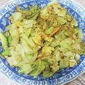 ワンダー☆ボーイ's cooksnap of when they made アボカドとキャベツの卵炒め.