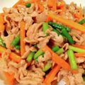 smilemama7's cooksnap of when they made 豚バラとニンニクの芽オイスターソース炒め.