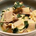 たこあんこ☆'s cooksnap of when they made 高野豆腐とニラの卵とじ.