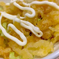 MULA's cooksnap of when they made 揚げ玉とレタスのめんつゆマヨネーズサラダ.
