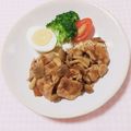 まあまま☆0403's cooksnap of when they made 洋食屋☆豚肉とキノコの玉ねぎソース炒め.