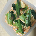まひわ's cooksnap of when they made 簡単副菜！小松菜と油揚げ炒め.