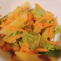 クックS5N2AF☆'s cooksnap of when they made 水菜とブロッコリーとかぼちゃのサラダ.