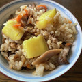 ガッちやん's cooksnap of when they made 栗ときのこの炊き込みご飯.