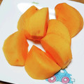 ﾋﾟﾛﾐ♡'s cooksnap of when they made めっけもん♪柿を等分に切る方法★.