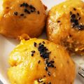 青森のおもち's cooksnap of when they made 焼き芋でまんまる可愛いスイートポテト.