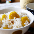 ＊ぐー子＊'s cooksnap of when they made 栗ときのこの炊き込みご飯.