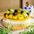 はぴっ's cooksnap of when they made マンゴームースケーキ.